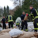 FW Celle: Hochwassereinsätze am 2. Weihnachtstag – 5. Lagemeldung! / Hund aus Überschwemmungsfläche gerettet.