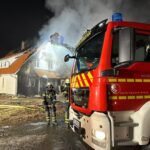 Feuerwehr MTK: Großbrand in Weilrod-Mauloff: MTK-Feuerwehren unterstützen im Hochtaunuskreis