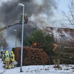 FW-SE: Dachstuhlbrand eines Einfamilienhauses in Henstedt-Ulzburg