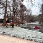 FW Celle: Feuerwehr warnt vor dem Betreten von Eisflächen – Eisretter der Feuerwehr Celle einsatzbereit!