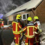 FW-SE: Feuer in einem leerstehenden Einfamilienhaus in Kaltenkirchen