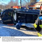 FW-M: Verkehrsunfall durch medizinischen Notfall (Untermenzing)