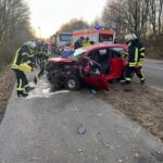 FW-Schermbeck: Verkehrsunfall auf der Östricher Straße