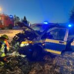 FW-SE: Streifenwagen verunfallt bei Einsatzfahrt