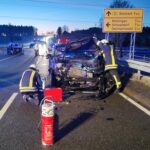FW Eigeltingen: Einsatz der Feuerwehr Abteilung Eigeltingen wegen Verkehrsunfall auf der B14