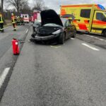 FW-ROW: Schwerer Verkehrsunfall mit Krankentransportwagen