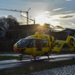 FW-MK: Rettungshubschrauber landet am Bahnhof