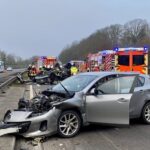 FW-MK: Verkehrsunfall mit vier Verletzen auf der Autobahn