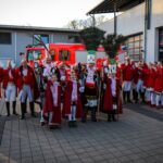FW-GL: Dreimol „Gläbbisch Alaaf“ op de Füürwaach Bergisch Gladbacher Dreigestirne zu Gast bei der Feuerwehr