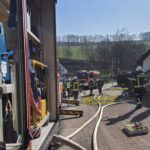FW Drolshagen: Brand in einem Wohnhaus