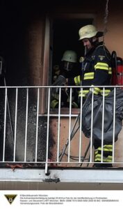 FW-M: Feuer auf Balkon (Untermenzing)