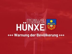 FW Hünxe: Landesweiter Warntag am 14. März