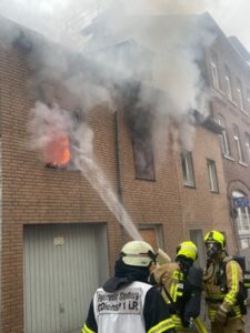 FW-Stolberg: Brand eines Wohnhauses