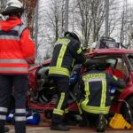 FW Celle: Gemeinsamer Ausbildungstag der Feuerwehr Celle mit der Johanniter-Akademie