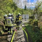 FW Königswinter: Kellerbrand kann schnell gelöscht werden