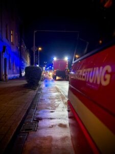 FW-Velbert: Brand in einer Waschküche auf der Rheinlandstraße
