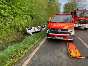 FW Hannover: Verkehrsunfall mit schwerverletzter Person in Wülferode