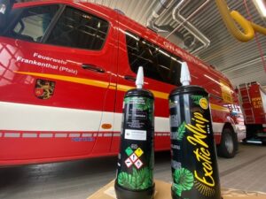 FW Frankenthal: Lachgaskartuschen lösen Feuerwehreinsatz aus