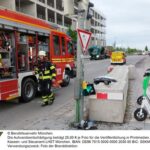 FW-M: Schwerverletzter durch Verkehrsunfall (Pasing)