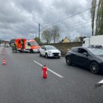 FW-MH: Zwei Verletzte nach Verkehrsunfall auf A40