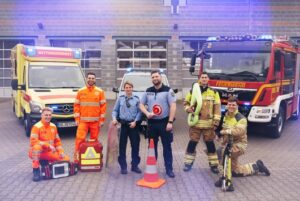 FW Dresden: 24-h-Blaulichtmarathon von Polizei, Feuerwehr und Rettungsdienst in Dresden