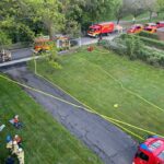 FW Tönisvorst: Große Übung der Freiwilligen Feuerwehr Tönisvorst – Feuerwehr „rettet“ 14 vermisste Personen aus „brennendem“ Wohnhaus.