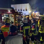FW LK Neunkirchen: Großeinsatz auf ehemaligem Gießereigelände in Ottweiler