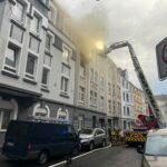 FW-DO: Feuer in Wohnhaus Drei Personen unverletzt über Treppenraum gerettet