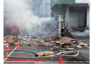FW-DO: Containerbrand in Oestrich
