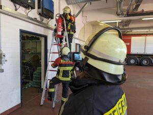 FW-ROW: Feuer im Feuerwehrhaus Rotenburg