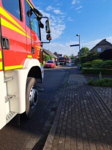 FW Kranenburg: Mikrowelle brannte