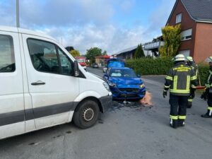FW-WRN: Verkehrsunfall auf der Straße Baaken in Werne